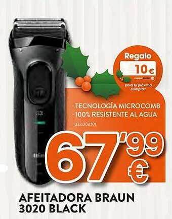 Expert Afeitadora braun 3020 black oferta