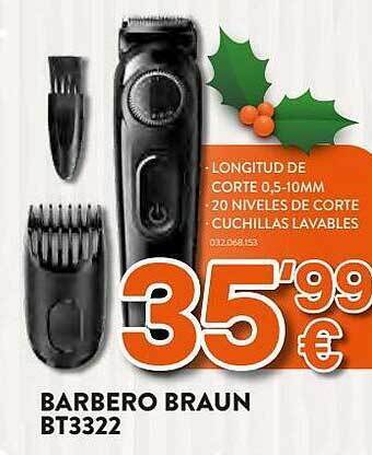 Expert Barbero braun bt3322 oferta