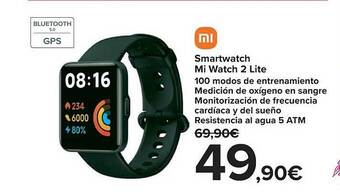 Carrefour Smartwatch mi watch 2 lite oferta