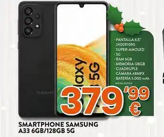 Expert Smartphone samsung a33 6gb 128gb 5g oferta