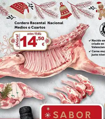 Masymas Cordero recental nacional medios o cuartos oferta