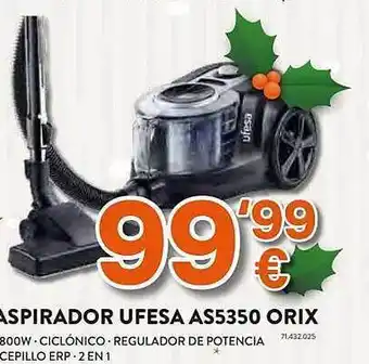 Expert Aspirador ufesa as5350 orix oferta