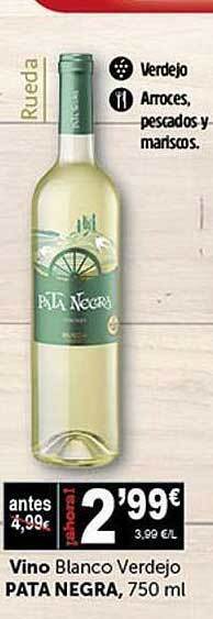Masymas Vino blanco verdejo pata negra oferta