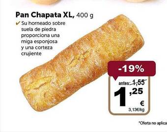 Masymas Pan chapata xl oferta