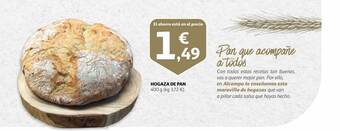 Alcampo Hogaza de pan oferta