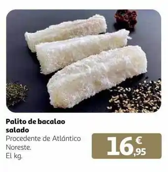 Alcampo Palito de bacalao salado oferta