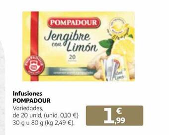 Alcampo Infusiones pompadour oferta