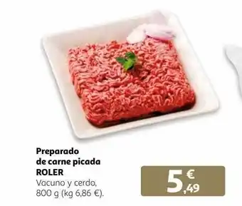 Alcampo Preparado de carne picada roler oferta