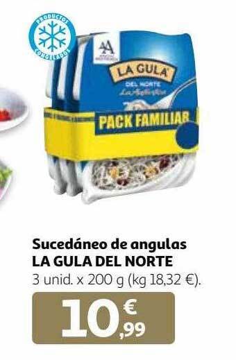 Alcampo Sucedáneo de angulas la gula del norte oferta