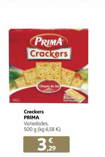 Alcampo Crackers prima oferta