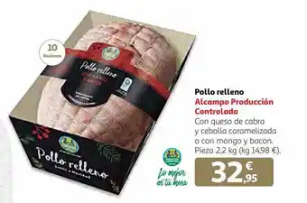 Alcampo Pollo relleno oferta