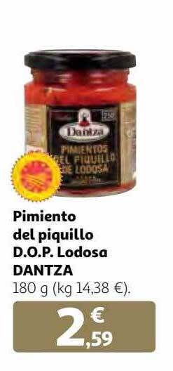 Alcampo Pimiento del piquillo d.o.p. lodosa dantza oferta