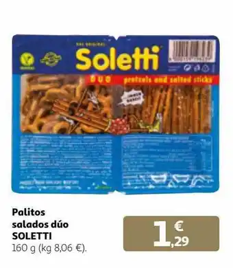 Alcampo Palitos salados dúo soletti oferta