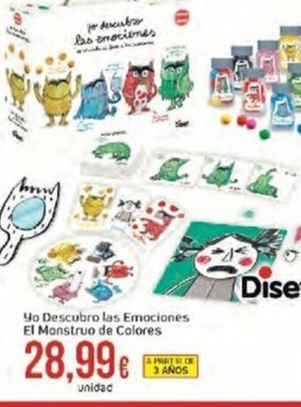 FROIZ Yo Descubro Las Emociones El Monstruo de Colores oferta