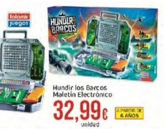 FROIZ Hundir Los Barcos Maletin Electrónico oferta