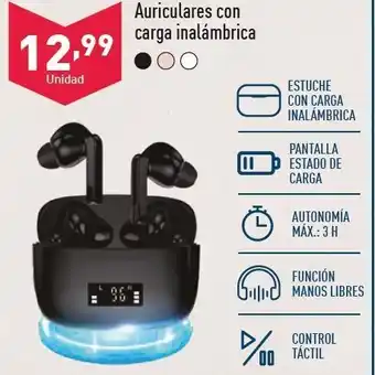ALDI Auricalres con carga inalámbrica oferta