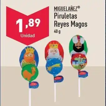 ALDI Piruletas reyes magos oferta