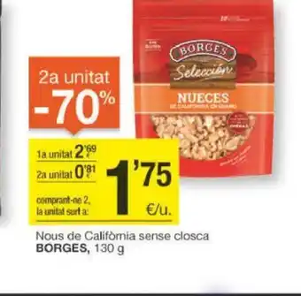 BonpreuEsclat Nous de Califórnia Sense Closca Borges oferta