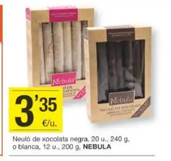 BonpreuEsclat Neulo De Xocolata Negra 20u, 240g, o Blanca 12u 200g oferta