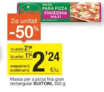 BonpreuEsclat Buitoni 350g oferta