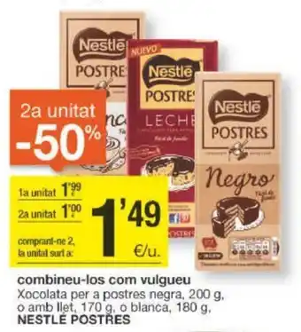 BonpreuEsclat Nestlé Postres oferta