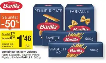 BonpreuEsclat Farfalle Barilla 500g oferta