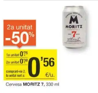 BonpreuEsclat Cerveza Moritz 7 330ml oferta