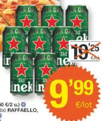 BonpreuEsclat Cerveses Heineken 8u x 330ml oferta