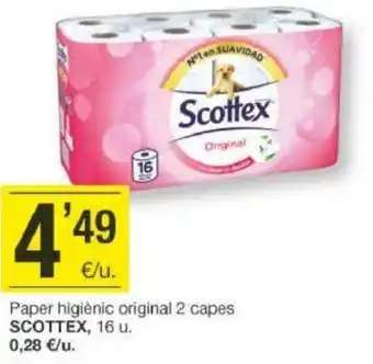 BonpreuEsclat Scottex 16u oferta