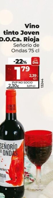 Dia Vino Tinto Joven D.O.Ca. Rioja oferta