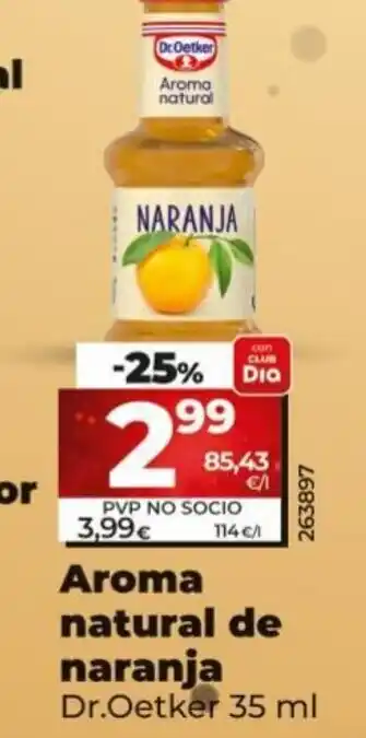 Dia Aroma Natural de Naranja oferta