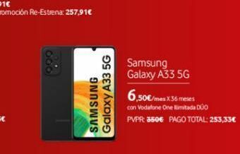 Vodafone Samsung galaxy samsung oferta