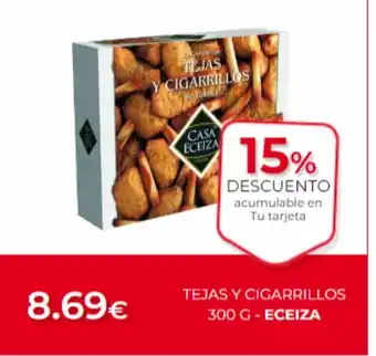 SUPER AMARA Tejas Y Cigarrillos 300g - Eceiza oferta