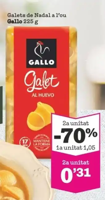 Sorli Galets De Nadal a L'Ou Gallo 225g oferta