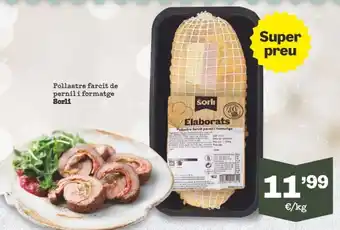 Sorli Pollastre Farcit De Pernil i Formatge Sorli oferta