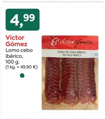 Suma Supermercados Lomo Cebo Ibérico, 100g oferta