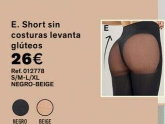Leonisa Short Sin Costuras Levanta Glúteos oferta