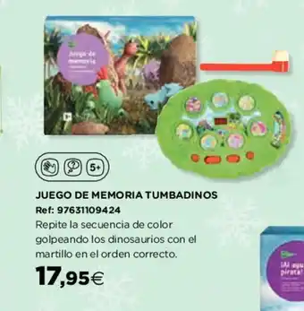 Hipercor Juego de Memoria Tumbadinos oferta