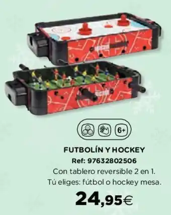 Hipercor Futbolín Y Hockey oferta