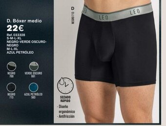 Leonisa Bóxer Medio oferta