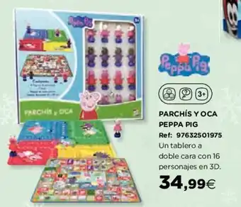 Hipercor Parchís Y Oca Peppa Pig oferta