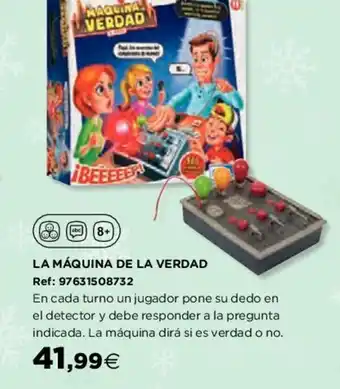Hipercor La Máquina De La Verdad oferta