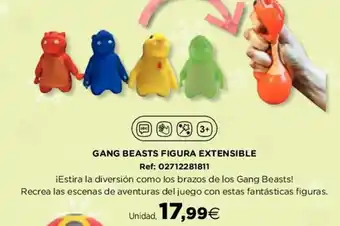 Hipercor Gang Beasts Figura Extensible oferta