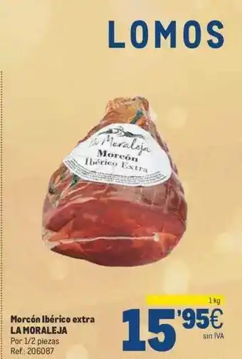 Makro Morcón ibérico extra la moraleja oferta