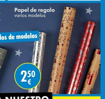 TEDi Papel de regalo oferta