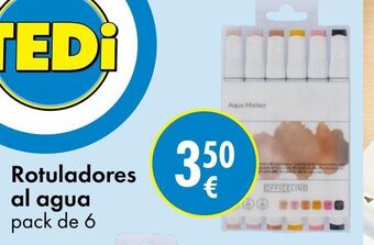 TEDi Rotuladores oferta