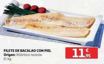Alcampo Filete de bacalao con piel oferta
