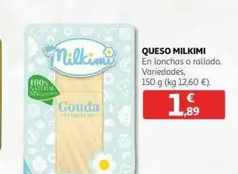 Alcampo Queso milkimi oferta