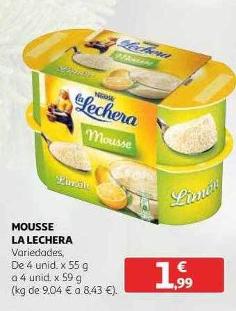Alcampo Mousse la lechera oferta