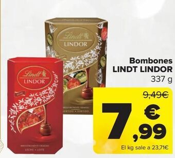 Carrefour Bombones lindt lindor oferta
